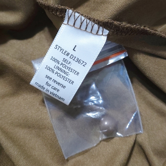 ACTIVE USA Nwot Long Sleeve Paisley Fit & Flare Mini Dress, Boho Cowgirl, L - Picture 14 of 16